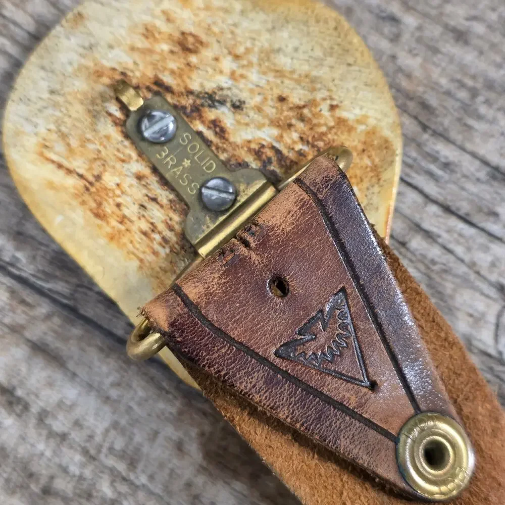Vintage carved antler